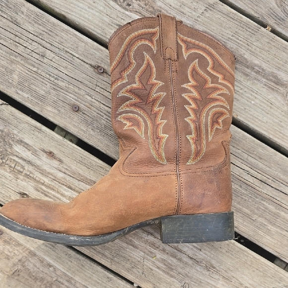 Tony Lama Brown Western Boots Size 13 - Picture 3 of 6